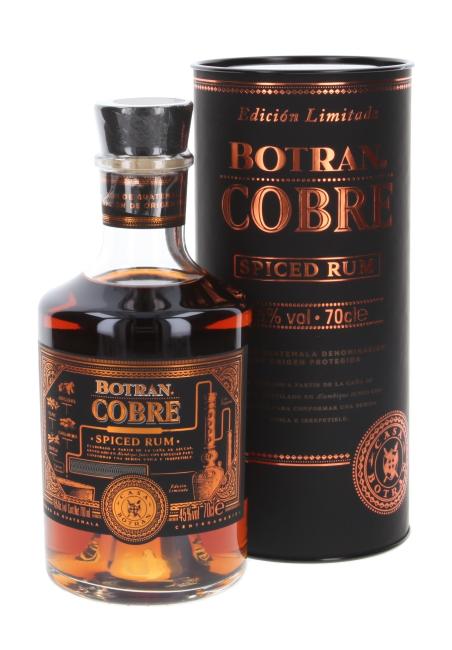 Botran Cobre Spiced Rum 0,7 l·45 % vol
