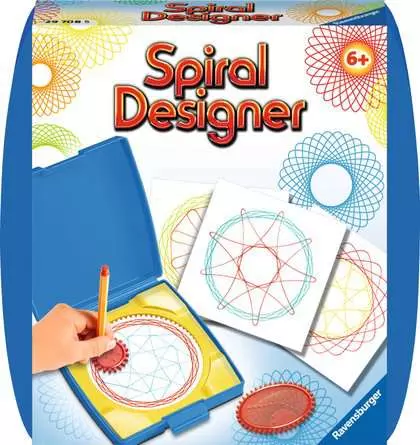 Spiral-Designer Blau
