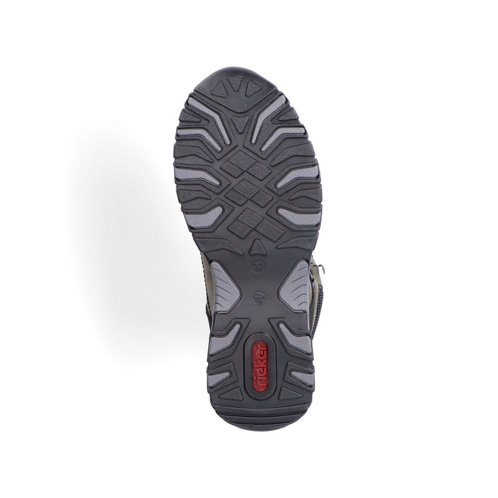 Rieker Damen Schnürstiefel khakigrün