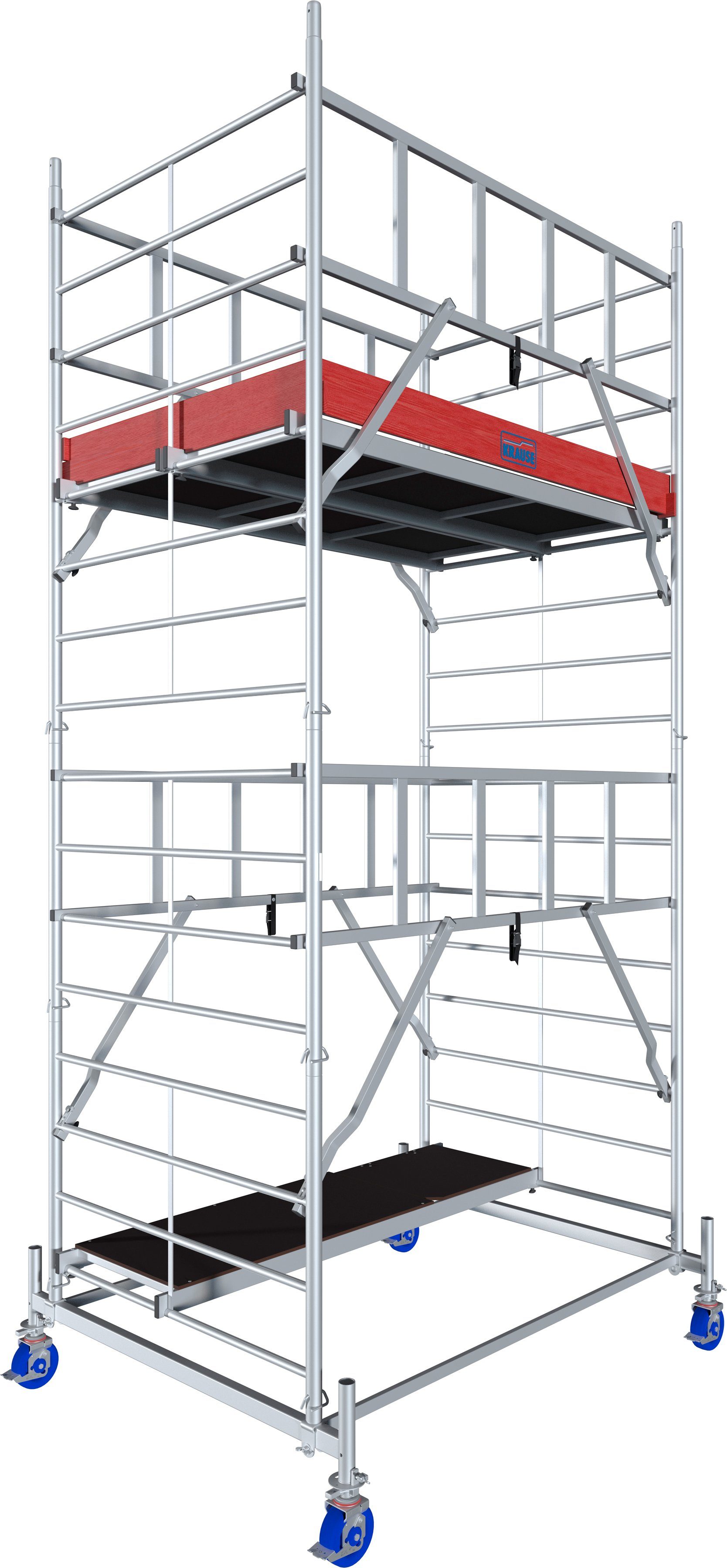 KRAUSE Fahrgerüst ProTec XXL Breitaufbau, (Set), Arbeitshöhe: 5,3 Meter