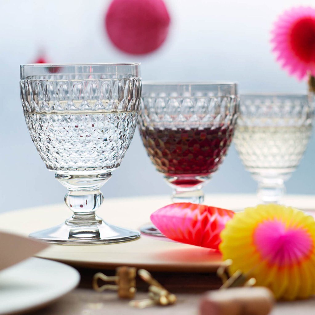 Villeroy & Boch Weißweinglas Boston Weißweinglas Klar, Glas