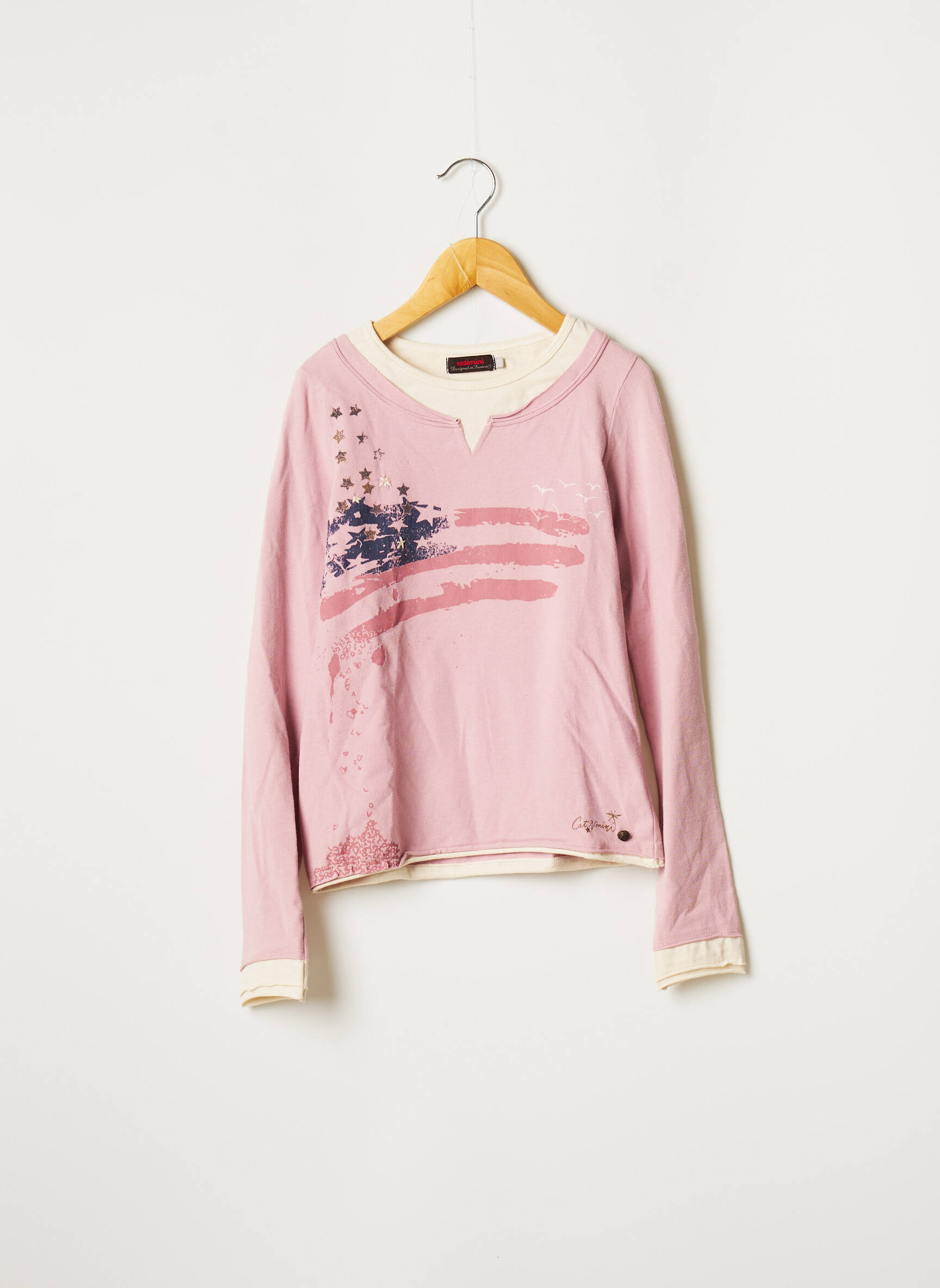 Catimini Tshirts Fille couleur rose