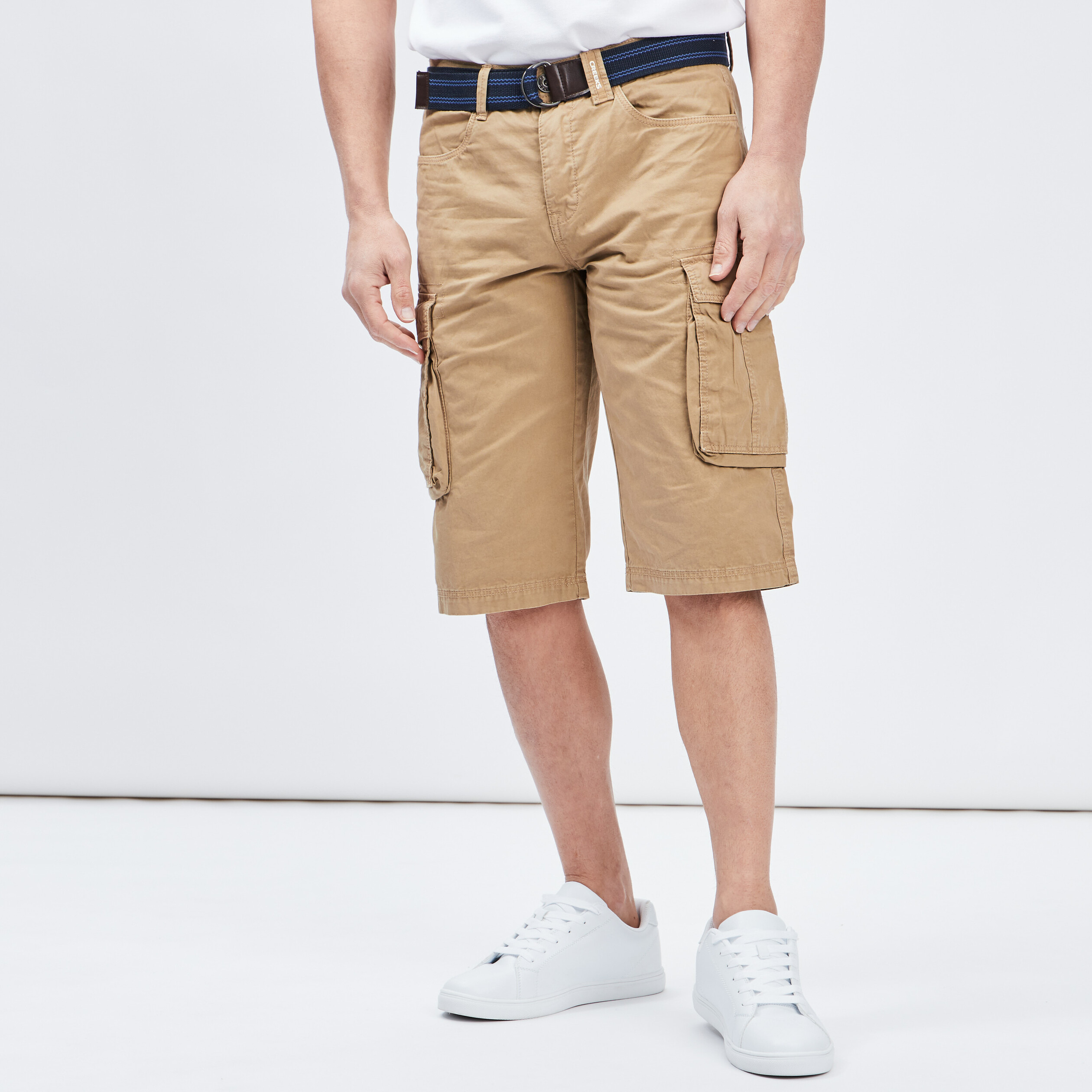 Bermuda battle Creeks camel homme | La Halle