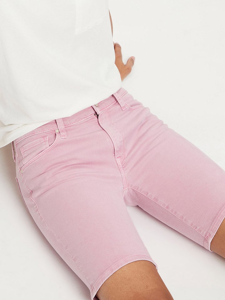 Cross Jeans Jeans-Shorts in Rosa günstig kaufen