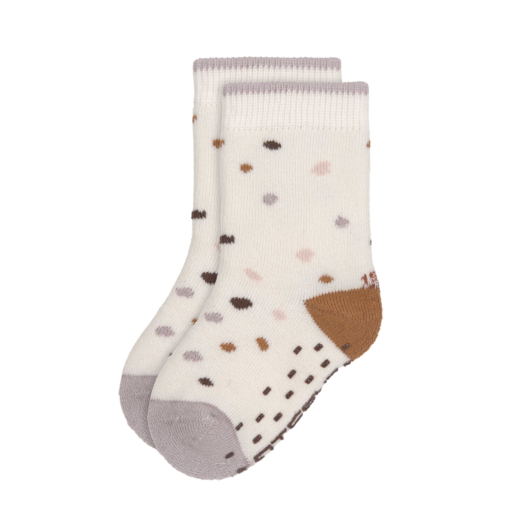 Kinder Antirutsch-Socken (2er-Set), Tiny Farmer Lila