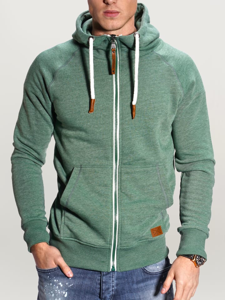 behype Sweatjacke BHTANSER in grün günstig kaufen