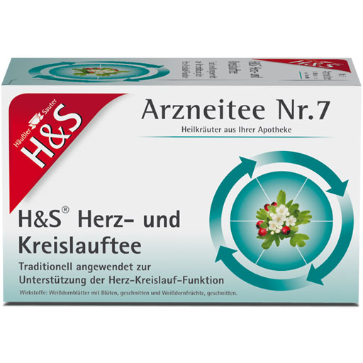 H&S Herz Kreislauf Tee Filterbeutel  20X2.0 g  Filterbeutel