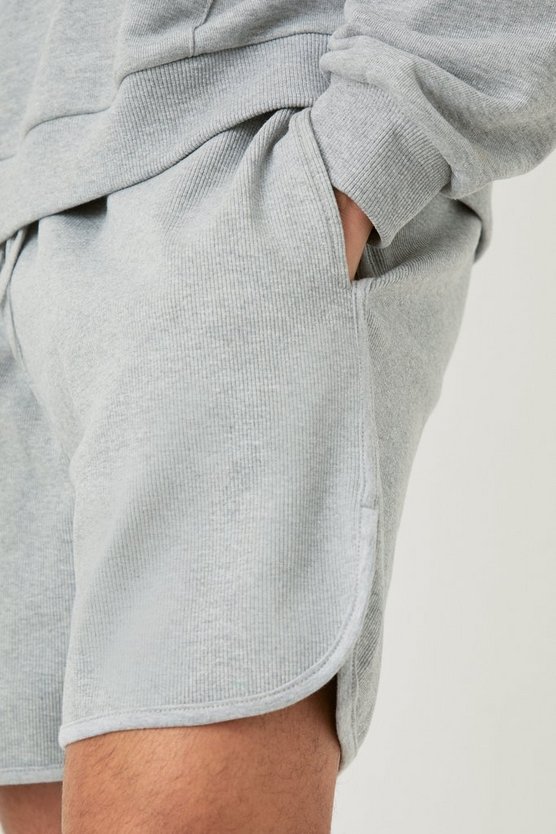 Gerippte Shorts