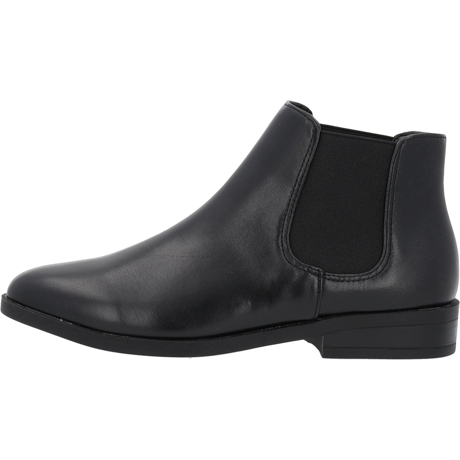 Palado Aruad, Chelsea Boots, Damen, Schwarz/Glanz