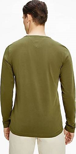 TOMMY HILFIGER Herren Langarmshirt Slim Fit