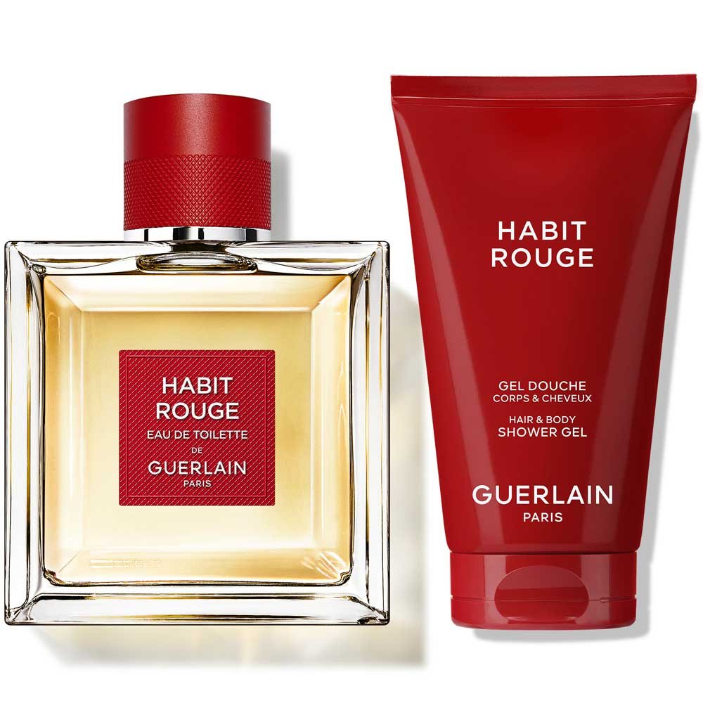 Guerlain Habit Rouge Eau de Toilette Set