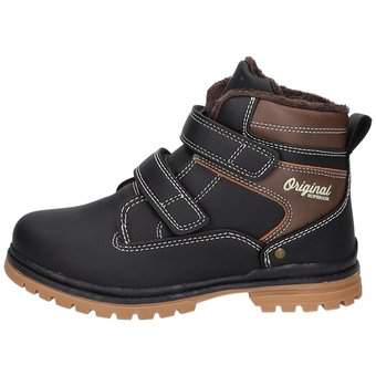 Run Lifewear Klett Boots in schwarz