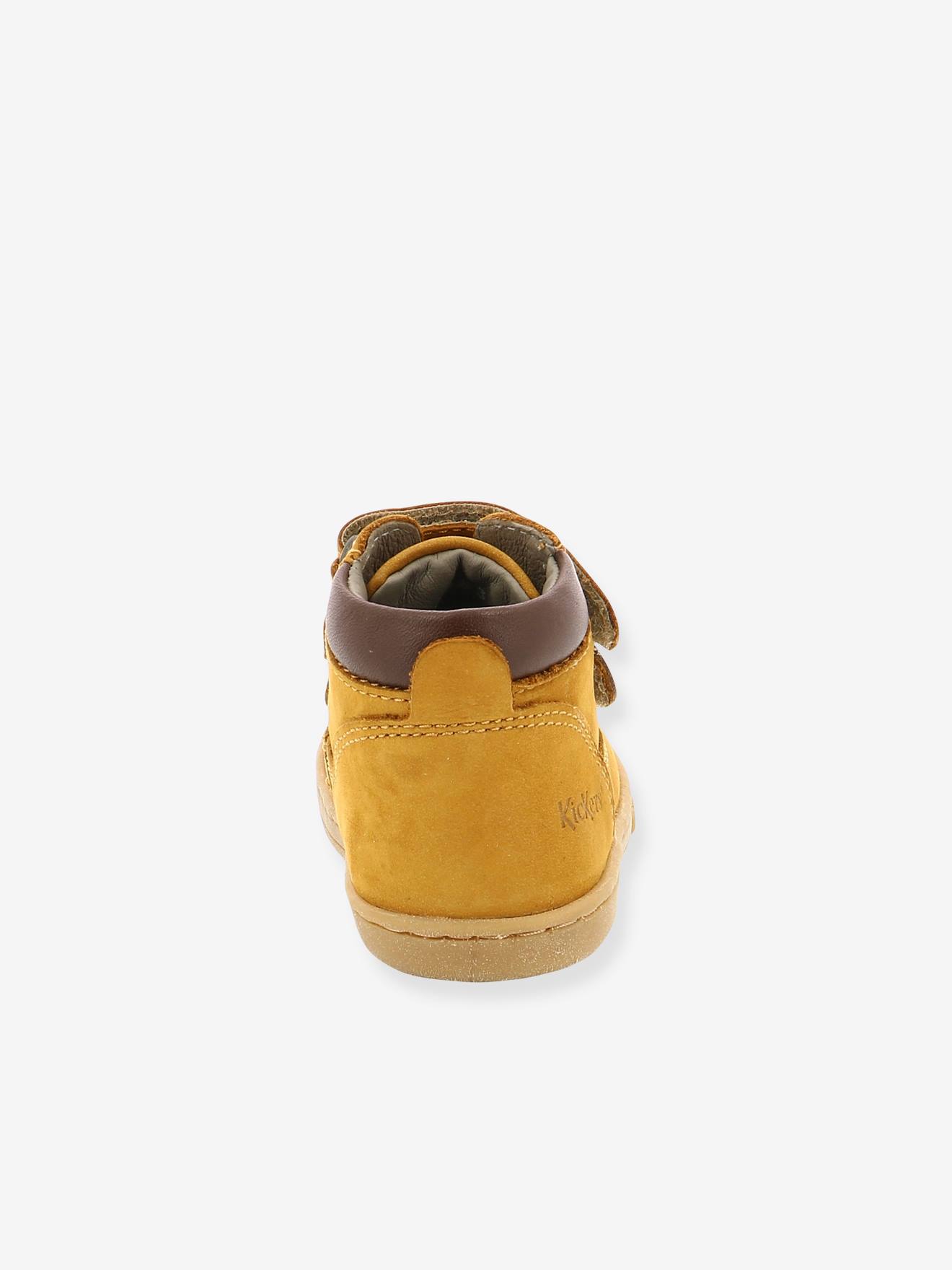 Bottillons bébé garçon Tackeasy KICKERS® kaki