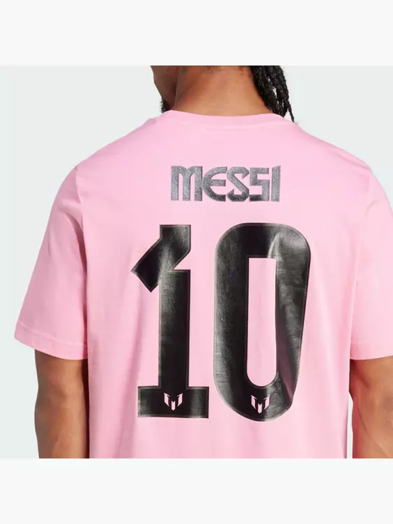 adidas Messi Name and Number Graphic T-Shirt