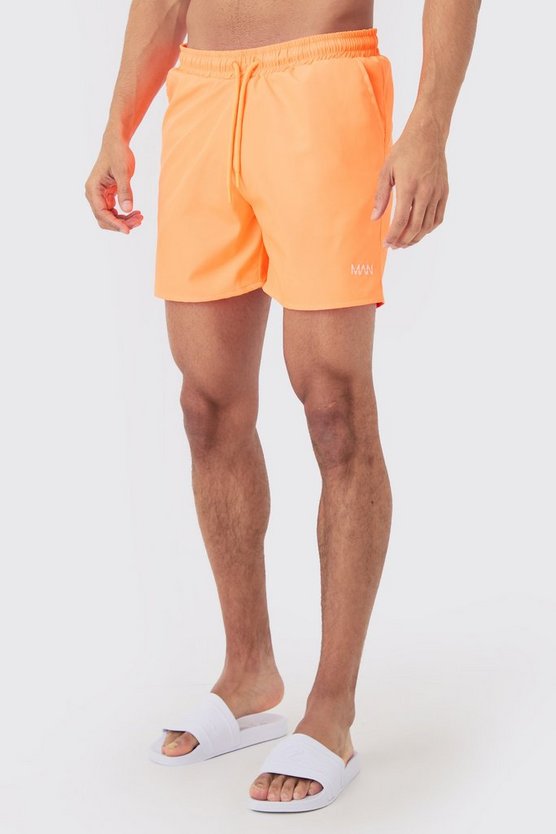 2er-Pack mittellange Original Man Badehosen