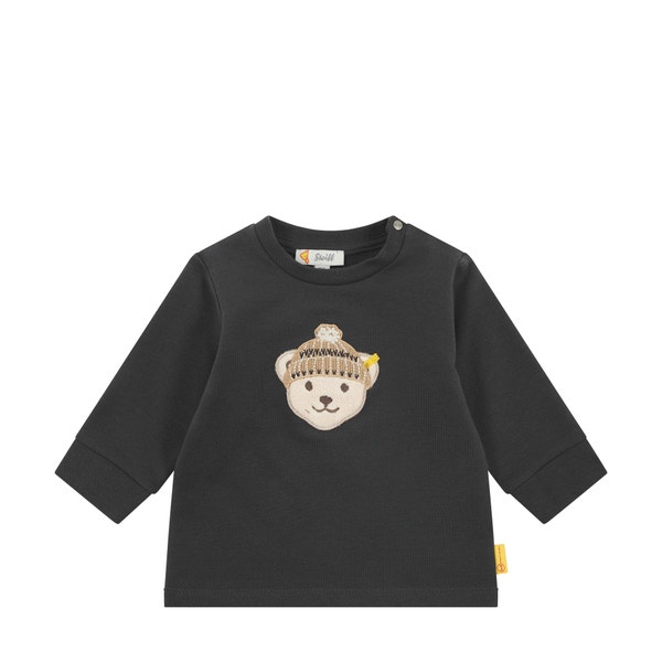 Sweatshirt, schwarz für Jungs