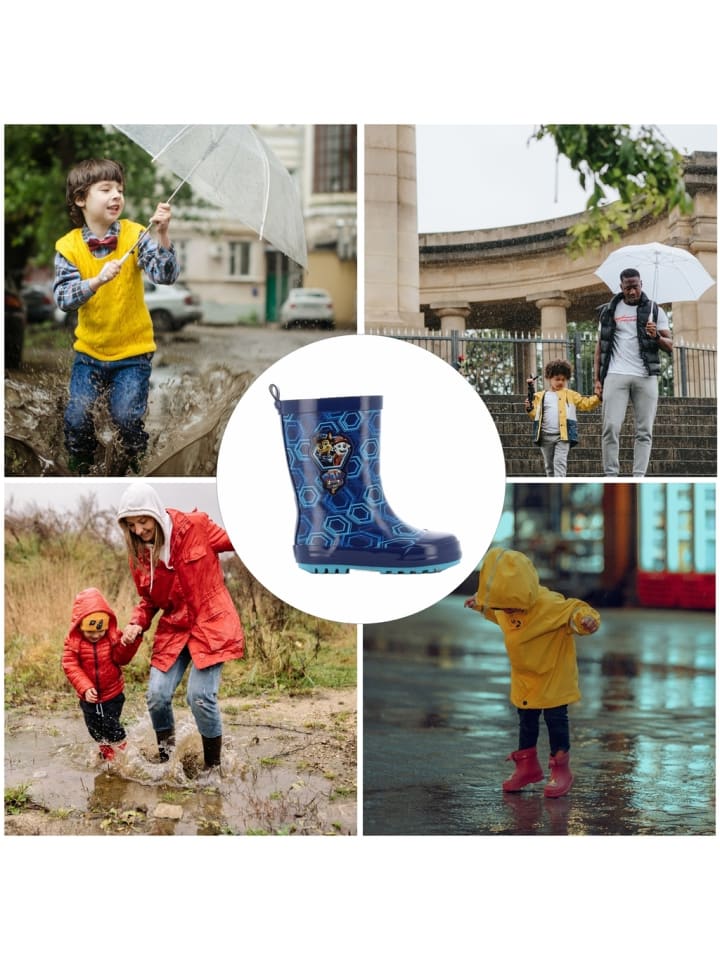 Paw Patrol Gummistiefel mit Paw Patrol Motiv, in Blau günstig kaufen