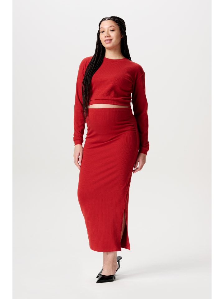 Noppies Umstandsrock Loppi in Red Ochre günstig kaufen