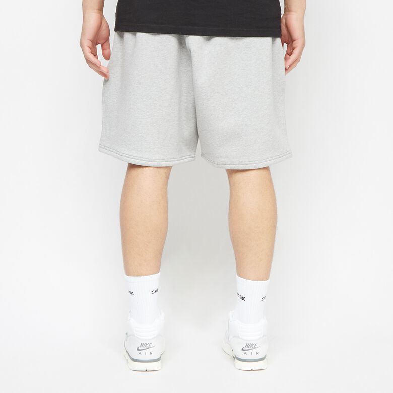 NIKE NRG Solo Swoosh Fleece Short dk grey heather/white