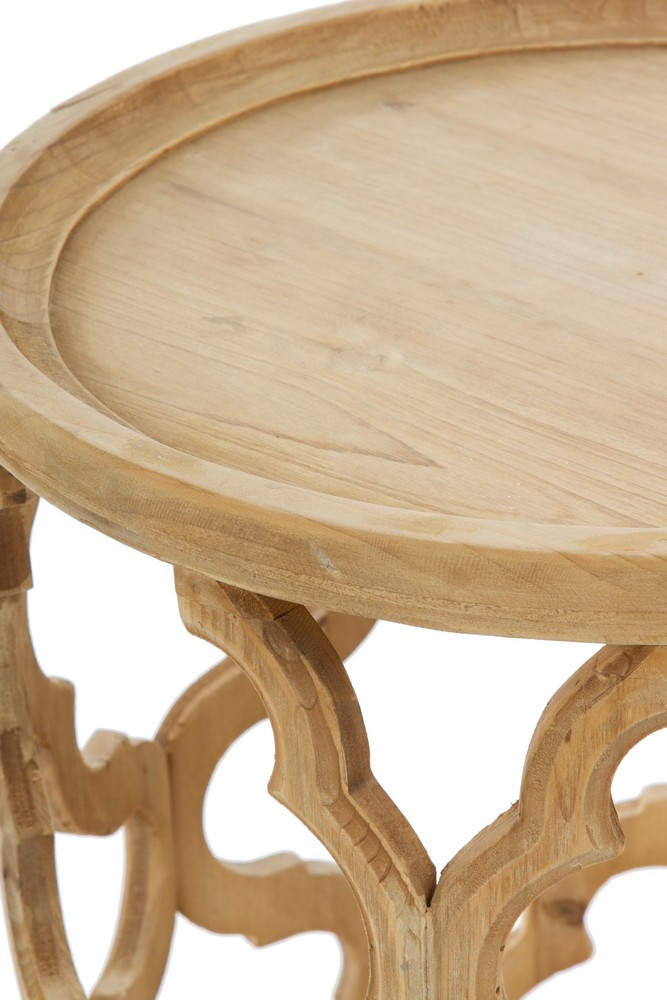 MyFlair My Flair Holz Beistelltisch 