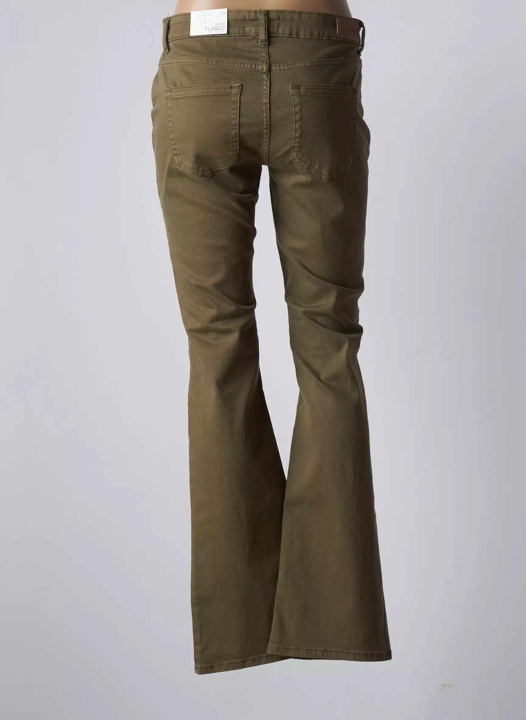 Only Jean Flare Femme couleur vert