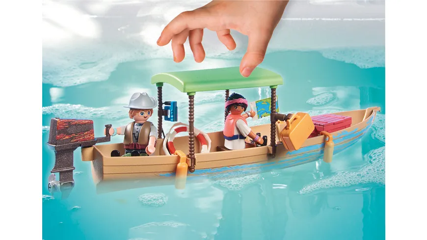 PLAYMOBIL 71010 -  WILTOPIA Bootsausflug zu den Seekühen