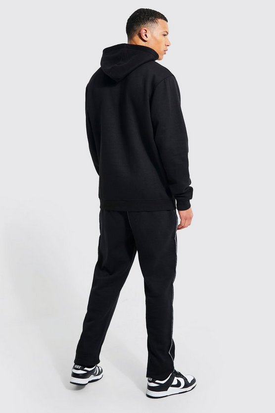 Tall Hoodie mit Paris City-Print