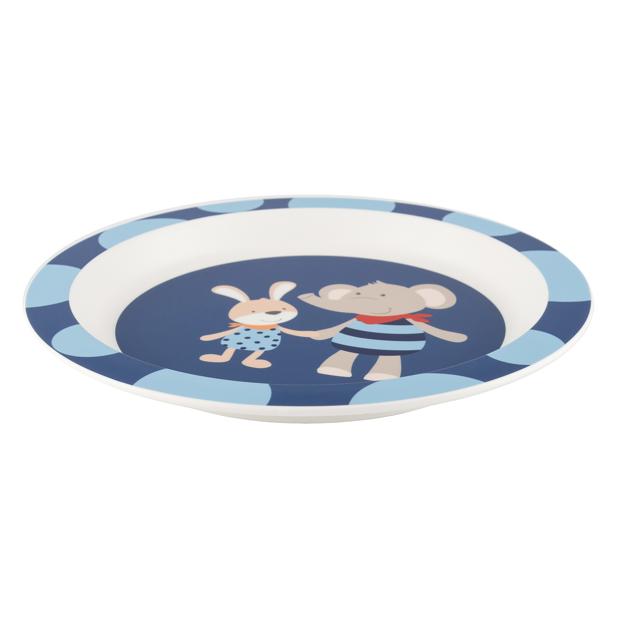 Kinder Teller Hase & Elefant Lolo Lombardo, rPET
