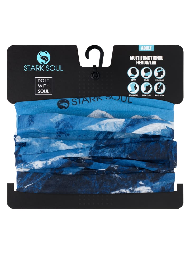 Stark Soul® Multifunktionstuch Neckwarmer in Berge günstig kaufen onesize