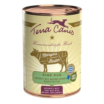 Sparpaket Terra Canis Metzgers Bestes 12 x 400 g