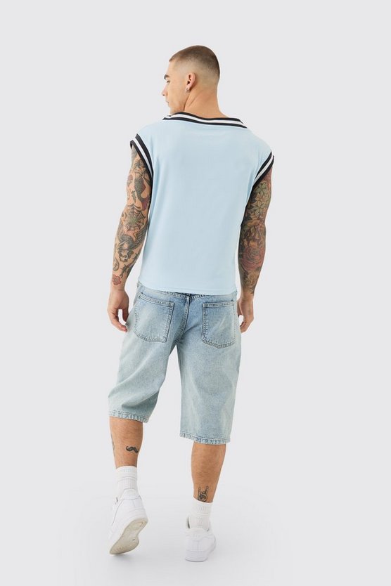 Kurzes Basketball-Tanktop