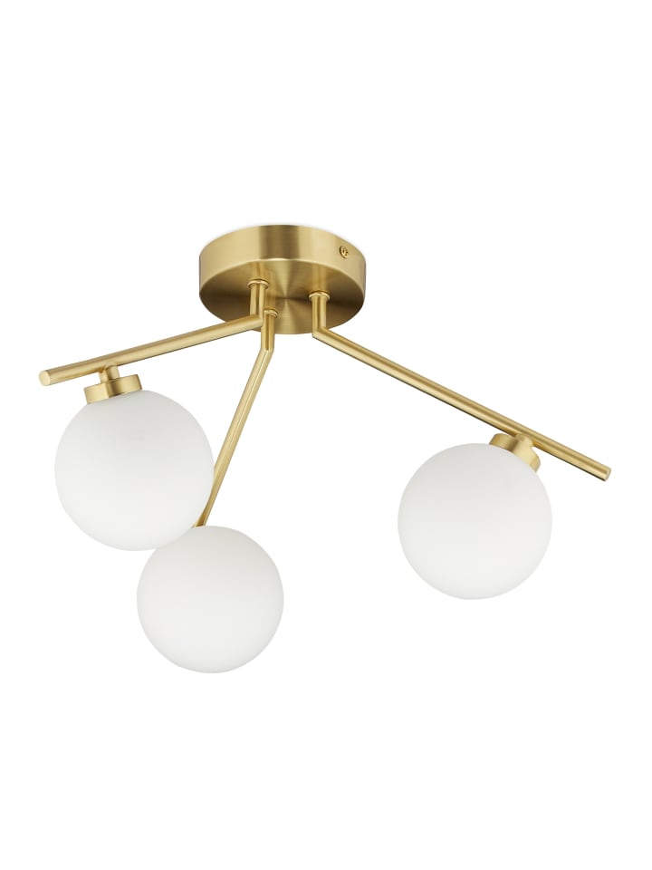 relaxdays Deckenlampe in Gold - Ø 36 cm günstig kaufen onesize