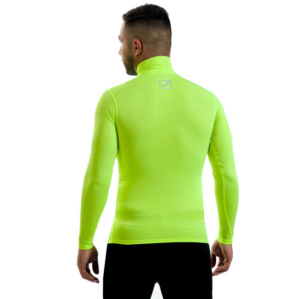 Givova Baselayer Corpus 3 Funktionsshirt mit Kragen neongelb