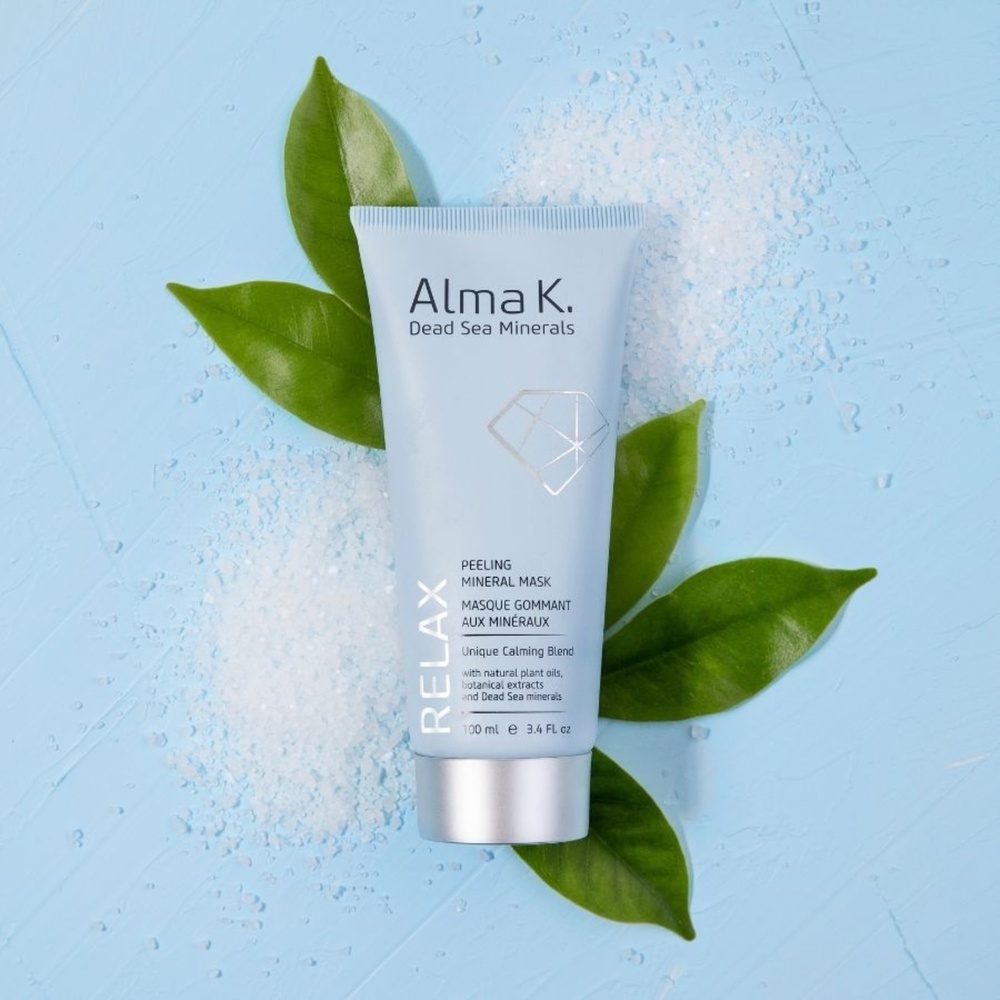 alma k Masque Gommant aux Minéraux Masque visage