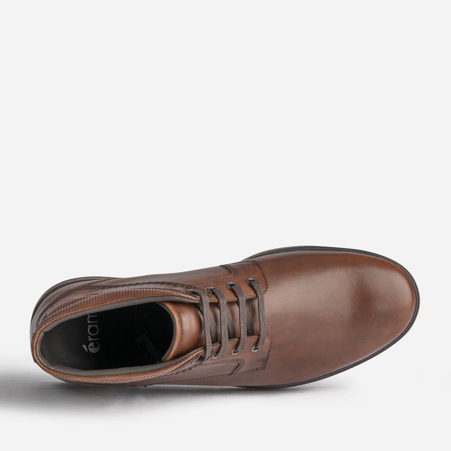 Desert boots marron en cuir