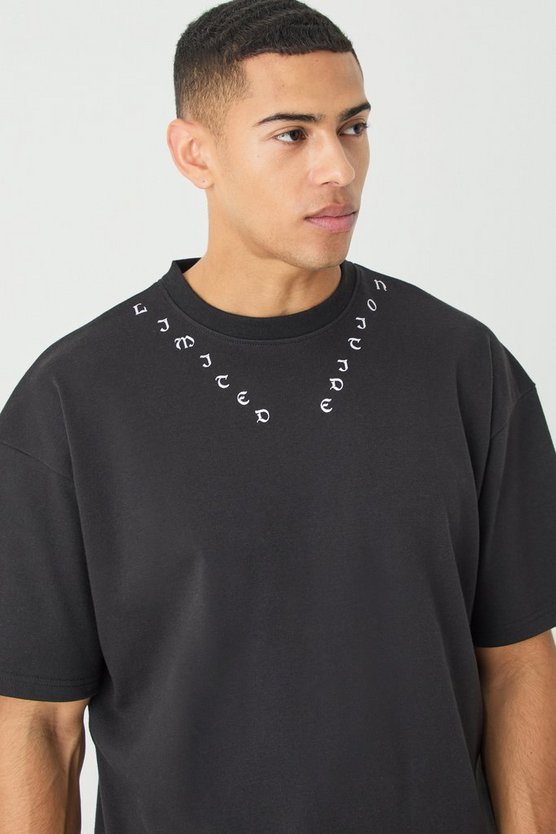 Oversize T-Shirt mit Limited Edition Print
