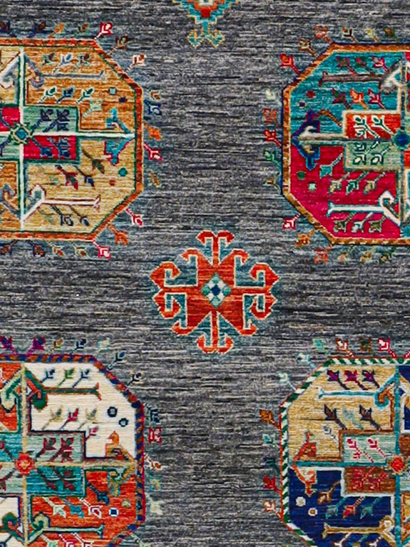 Buchara Ghazni ca. 250 x 314 cm, Unikat / Einzelstück