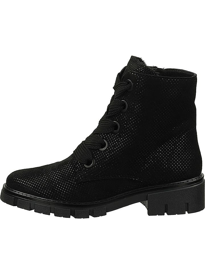 Ara Shoes Leder-Boots in Schwarz günstig kaufen 38