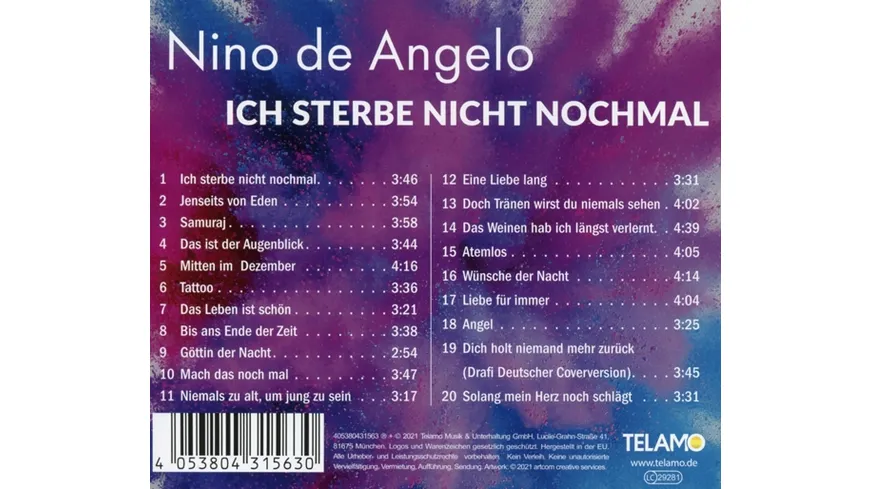 Ich sterbe nicht nochmal