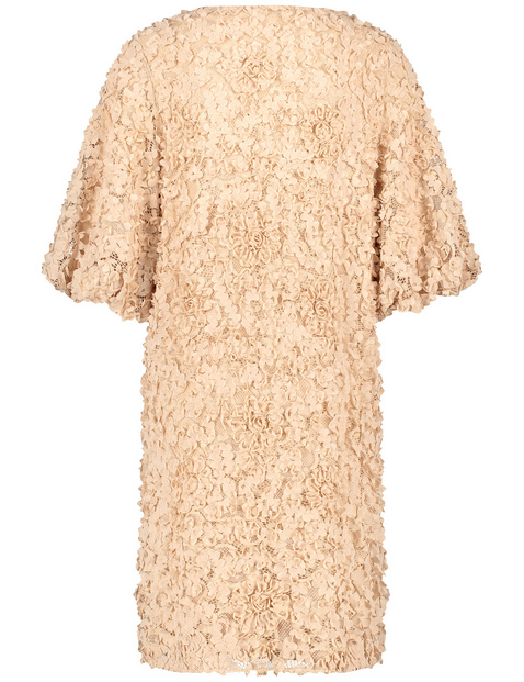 Spitzenkleid mit imposantem Blüten-Dekor