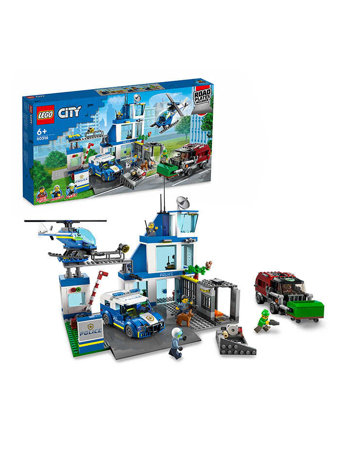 LEGO LEGO® City 60316 Polizeistation - ab 6 Jahren günstig kaufen onesize