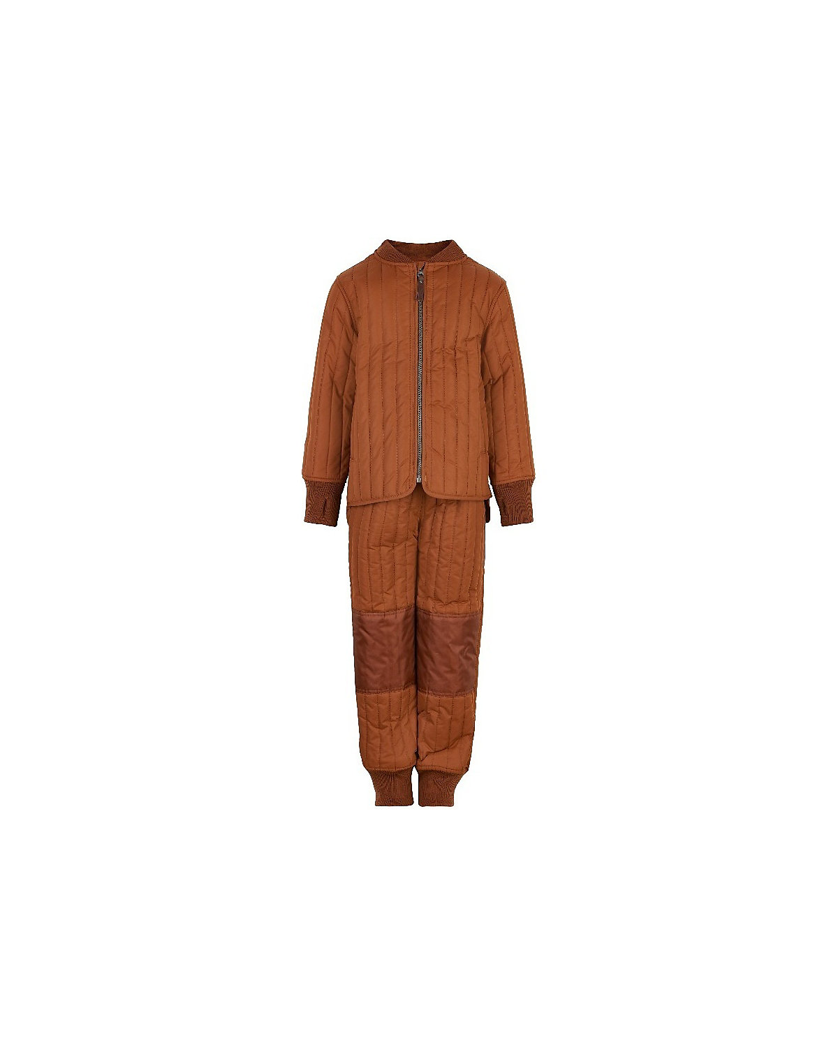 Kinder Schneeanzug Solid 90800-Leather Brown