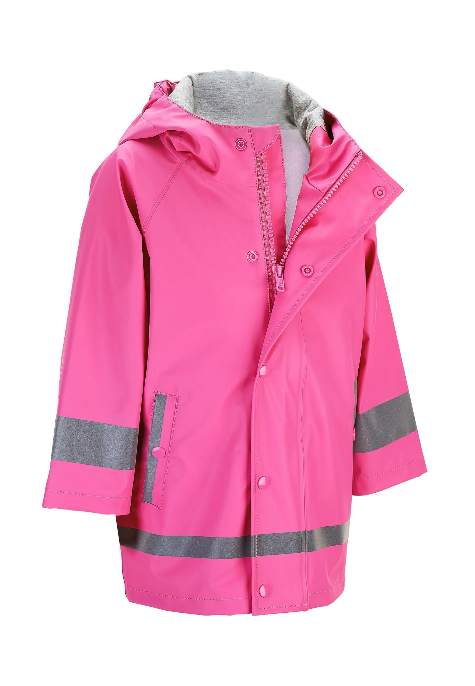Regenjacke ungefüttert mit Reflektoren,wasserdicht