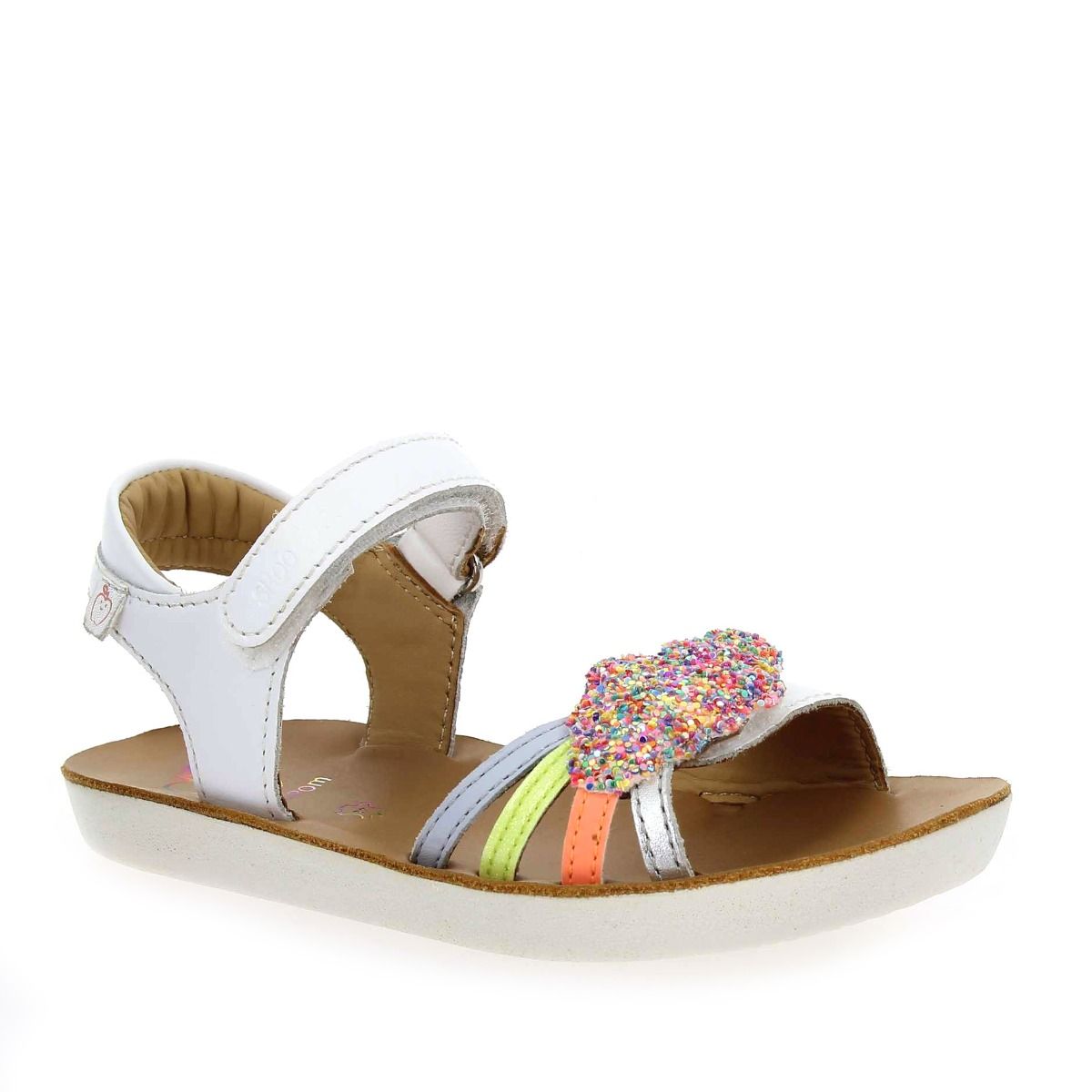 Shoopom  GOA MULTI E22 - blanc multi