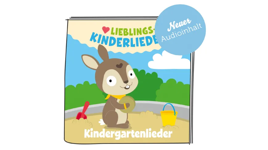 tonies - Hörfigur für die Toniebox: Lieblings-Kinderlieder: Kindergartenlieder