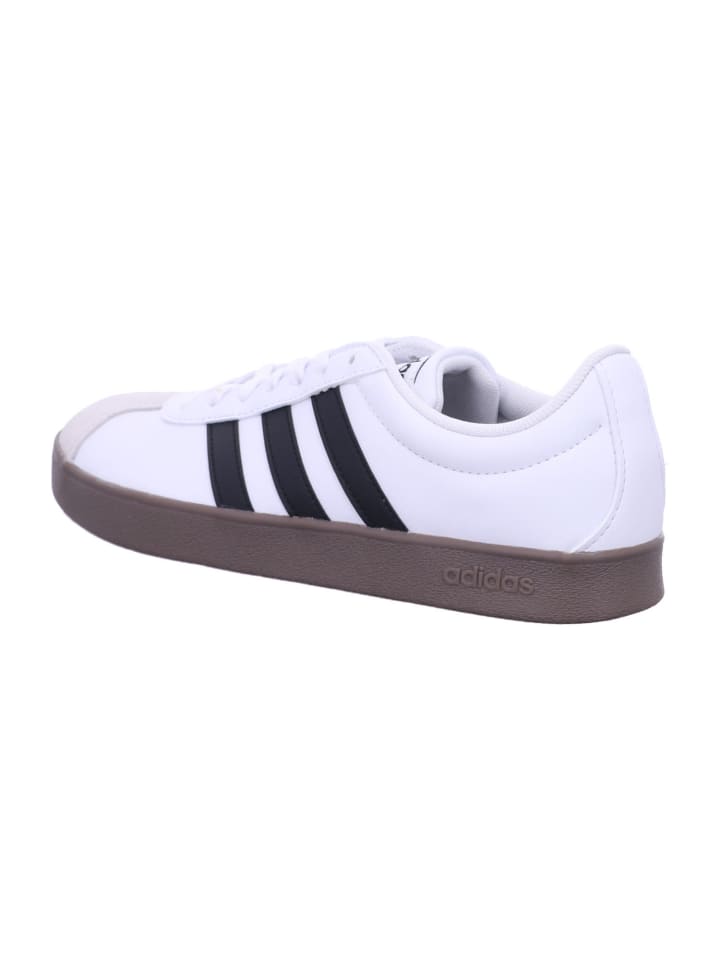 adidas Damen- Schnürschuhe VL COURT BASE in Weiß günstig kaufen