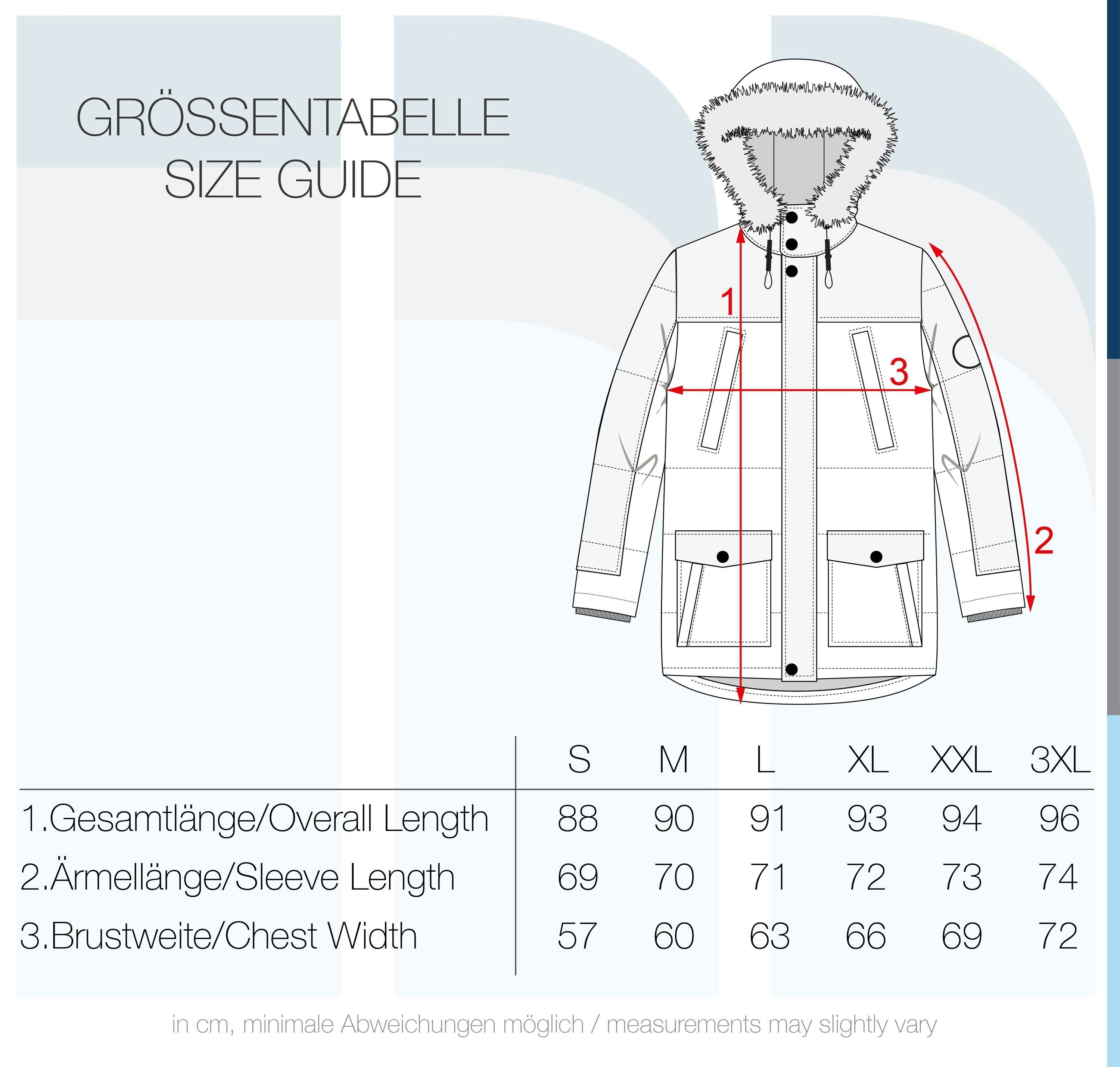 Blend Parka BHMikael modische Herren Winterjacke mit Kapuze