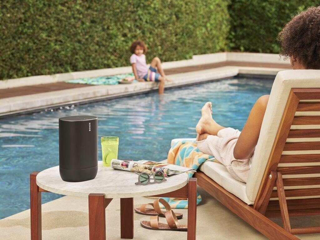 Sonos Move Mono Smart Speaker (Bluetooth, WLAN (WiFi), 40 W)