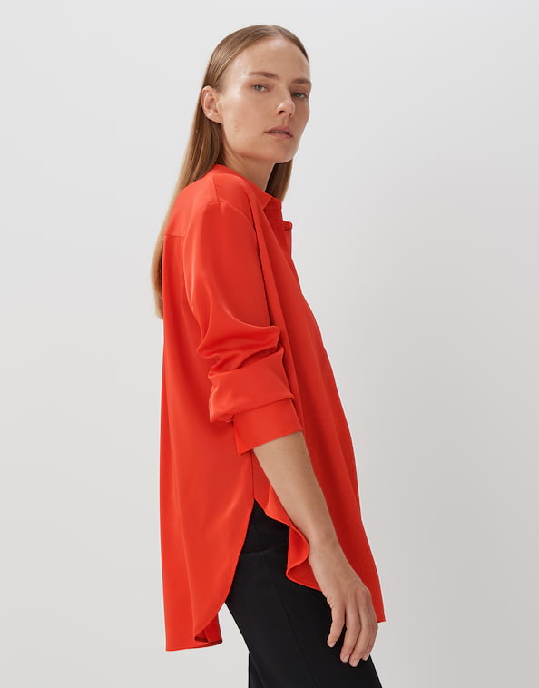 Satinbluse Zanza