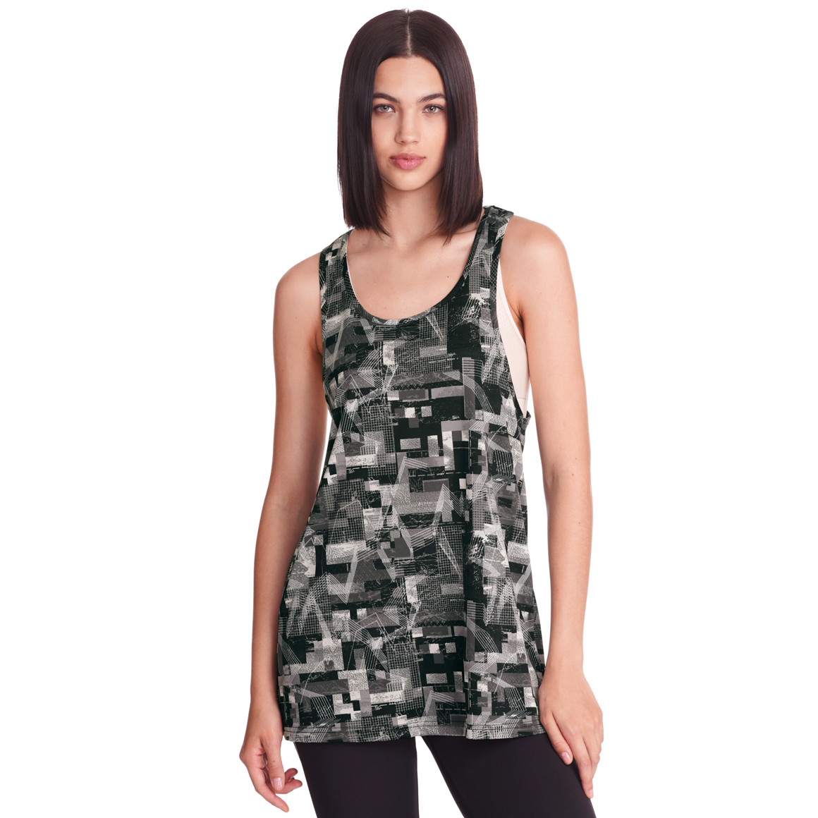 Damen Sport-Top mit Grafikmuster